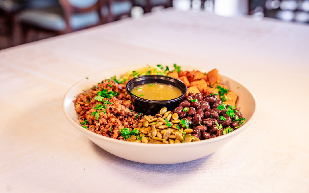 Thai Crunch Bowl with Bahama Burger